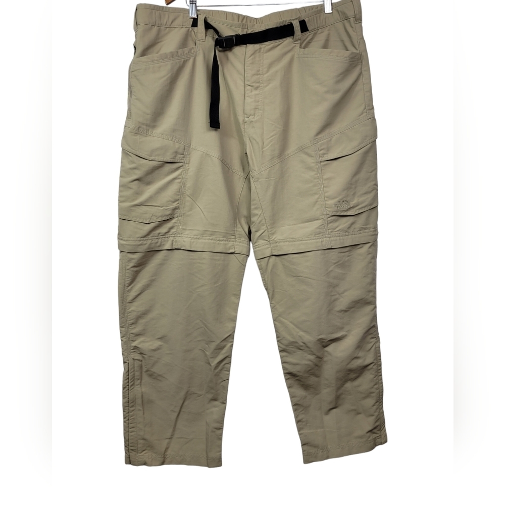 The North Face men's convertible tan pants XXL nylon